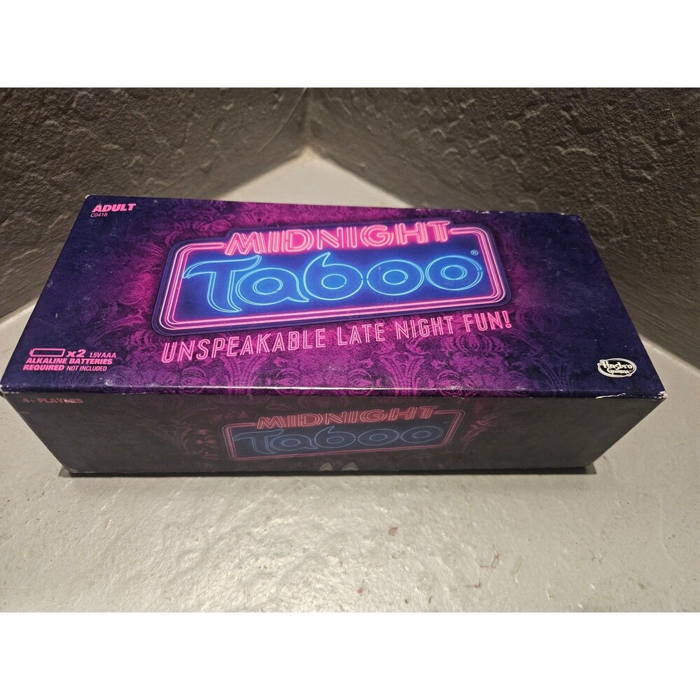 Midnight Taboo Board Game Adult Card Game
